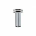 Ножка металл.круглая, нерегулир, D30х150мм, хром - накл.  | 151279 | Tech-KREP