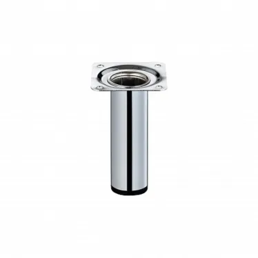 Ножка металл.круглая, нерегулир, D30х150мм, хром - накл.  | 151279 | Tech-KREP