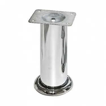 Ножка металл.круглая, регулир.сверху, D50х50 мм, хром - накл.  | 148551 | Tech-KREP