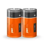                  Элемент питания R20 солевой, уп. 2 шт. JAZZway Heavy Duty
               