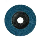 Круг лепестковый торцевой, циркониевый, P80, 125х22,2мм INOX