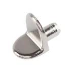 Полкодержатель Г-обр. никель (4 шт)-пакет  | 127461 | Tech-KREP