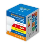 Лампа светодиодная диммируемая Форма JCDR матовая Теплый белый свет 3000K LED-JCDR-7W/3000K/GU10/FR/DIM/SLS