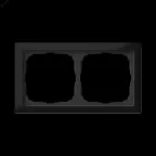 ARTGALLERY PURE 2-постовая РАМКА, ОРГАНИЧЕСКОЕ СТЕКЛО ЧЕРНЫЙ