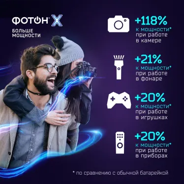 Элемент питания ФОТОН - Х LR6 OP4