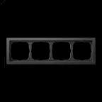 ARTGALLERY PURE 4-постовая РАМКА, МЕТАЛЛ ОНИКС