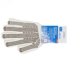 Перчатки трикотажные, рисунок ПВХ гель Протектор, оверлок,