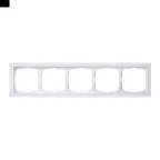 ARTGALLERY PURE 5-постовая РАМКА, МАТОВОЕ ОРГАНИЧЕСКОЕ СТЕКЛО БЕЛЫЙ