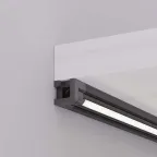 Профиль с экраном SL-KANT-H10-ROTATE-2000 IRON GREY Алюминий+пластик