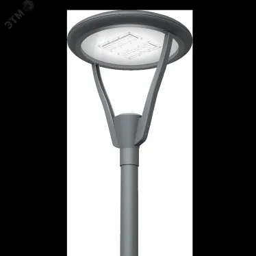 Светильник светодиодный уличный венчающий DROP 50 D 740