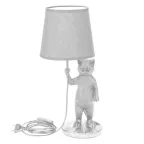                  Светильник декоративный настольный МОБИ "Кот с зонтом", с цоколем Е14, 40Вт, цвет белый | 603-1019 | REXANT
               