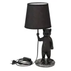                  Светильник декоративный настольный МОБИ "Кот с зонтом", с цоколем Е14, 40Вт, цвет черный | 603-1018 | REXANT
               