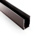                  Профиль алюминиевый анодированный для гибкого неона 8х16мм, 2м, коричневый | 134-098 | NEON-NIGHT
               