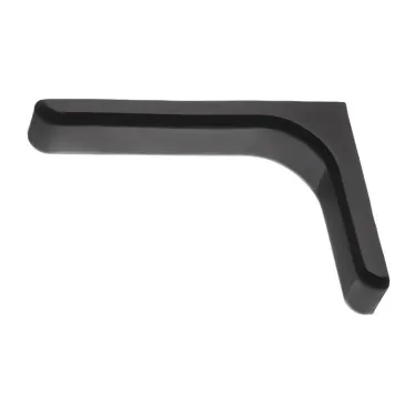 Консоль с декоративной накладкой, 240 мм, черный (1 шт)  - накл. | 129961 | Tech-KREP