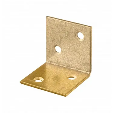 Уголок мебельный широкий 30х30х30х2мм, желт - накл.  | 148294 | Tech-KREP