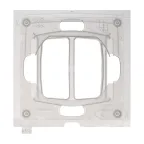 SUNO Набор уплотнителей IP44 для влагозащиты 2-клавишных выключателей и переключателей. Цвет "Прозрачный" | 721041 | Legrand