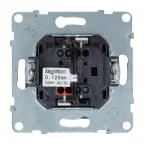 SUNO Выключатель 10АХ 250В с подсветкой/индикацией. Безвинтовые зажимы. Цвет "Алюминий" | 721311 | Legrand