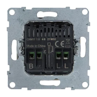 SUNO Светорегулятор с поворотной ручкой универсальный 300Вт без нейтрали. Цвет "Слоновая кость" | 721279 | Legrand