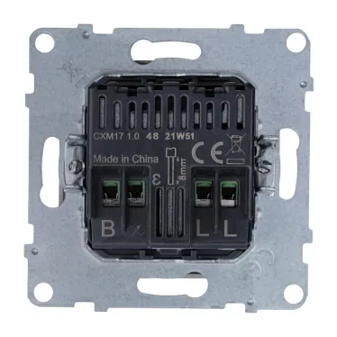 SUNO Светорегулятор с поворотной ручкой универсальный 300Вт без нейтрали. Цвет "Белый" | 721179 | Legrand