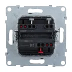 SUNO Переключатель кнопочный для жалюзи и рольставней 6А 250В. Безвинтовые зажимы. Цвет "Алюминий" | 721338 | Legrand