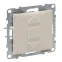 SUNO Переключатель для жалюзи и рольставней 6АХ 250В. Безвинтовые зажимы. Цвет "Слоновая кость" | 721239 | Legrand