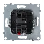 SUNO Выключатель кнопочный 6А 250В со шнуром. Безвинтовые зажимы. Цвет "Алюминий" | 721300 | Legrand