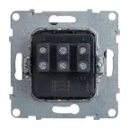 SUNO Выключатель трехклавишный 20АХ 250В. Винтовые зажимы. Цвет "Алюминий" | 721303 | Legrand