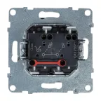 SUNO Выключатель двухклавишный 10А 250В. Безвинтовые зажимы. Цвет "Слоновая кость" | 721205 | Legrand