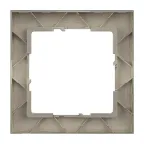 SUNO Рамка декоративная универсальная 1-постовая Цвет "Шампань" | 721591 | Legrand