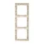 SUNO Рамка декоративная универсальная 3-постовая Цвет "Слоновая кость" | 721583 | Legrand