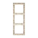 SUNO Рамка декоративная универсальная 3-постовая Цвет "Слоновая кость" | 721583 | Legrand