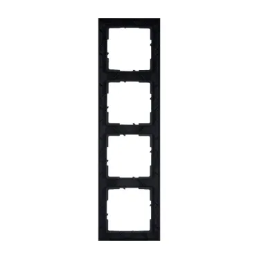 SUNO Рамка декоративная универсальная 4-постовая Цвет "Темно-серый" | 721554 | Legrand