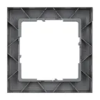 SUNO Рамка декоративная универсальная 1-постовая Цвет "Титан" | 721601 | Legrand