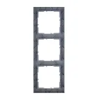 SUNO Рамка декоративная универсальная 3-постовая Цвет "Плюмаж" | 721543 | Legrand