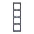 SUNO Рамка декоративная универсальная 4-постовая Цвет "Плюмаж" | 721544 | Legrand