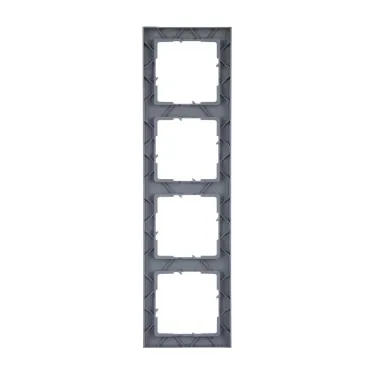 SUNO Рамка декоративная универсальная 4-постовая Цвет "Плюмаж" | 721544 | Legrand