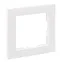 SUNO Рамка декоративная универсальная 1-постовая Цвет "Белый" | 721501 | Legrand