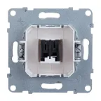 SUNO Аудиорозетка с пружинными зажимами одиночная. Цвет "Белый" | 721192 | Legrand