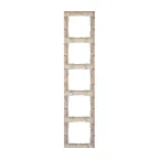 SUNO Рамка декоративная универсальная 5-постовая Цвет "Песочный" | 721535 | Legrand