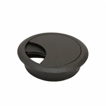 Розетка компьют. стола черная (1 шт) - пакет  | 146567 | Tech-KREP