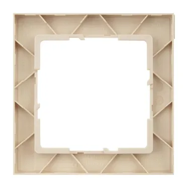 SUNO Рамка декоративная универсальная 1-постовая Цвет "Песочный" | 721531 | Legrand