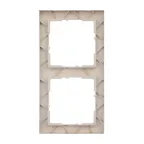 SUNO Рамка декоративная универсальная 2-постовая Цвет "Песочный" | 721532 | Legrand