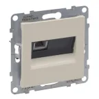 SUNO Телефонная розетка RJ11 одиночная. Цвет "Слоновая кость" | 721261 | Legrand