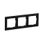 SUNO Рамка декоративная универсальная 3-постовая Цвет "Антрацит" | 721523 | Legrand