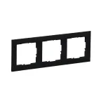 SUNO Рамка декоративная универсальная 3-постовая Цвет "Антрацит" | 721523 | Legrand