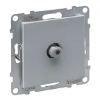 SUNO Розетка TV c топологией "звезда", с разъемом F-TYPE, 0-2400 МГц. Цвет "Алюминий" | 721363 | Legrand