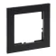 SUNO Рамка декоративная универсальная 1-постовая Цвет "Блэк пиксел" | 721571 | Legrand