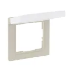 SUNO Рамка влагозащитная IP44,с откидной крышкой,1-постовая Цвет "Слоновая кость" | 721244 | Legrand