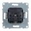 SUNO Силовая розетка 2К+З 16А 250В.Винтовые зажимы. Цвет "Алюминий" | 721325 | Legrand