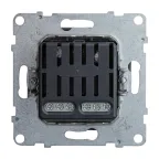 SUNO Термостат для теплых полов с датчиком.16А 250В. Винтовые зажимы. Цвет "Алюминий" | 721337 | Legrand